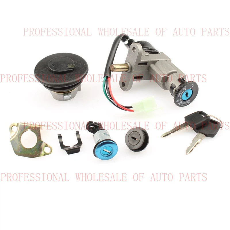 V+ For GY6 50cc/125cc/150cc Moped Motorcycle Scooter Pack of Ignition Switch Key