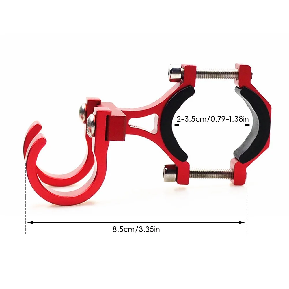 Electric Scooter Hooks Simple Bike Shelf Tube Storage Hanger Buckle Hooks Hooks Ebikes Portable Double Metal Helmet Rack