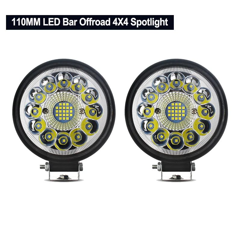4inch 99W LED Bar Offroad 4X4 Spotlight 12V 24V Work Light Bar For Jeep Truck Car Tractor SUV ATV Barra LED Headlights