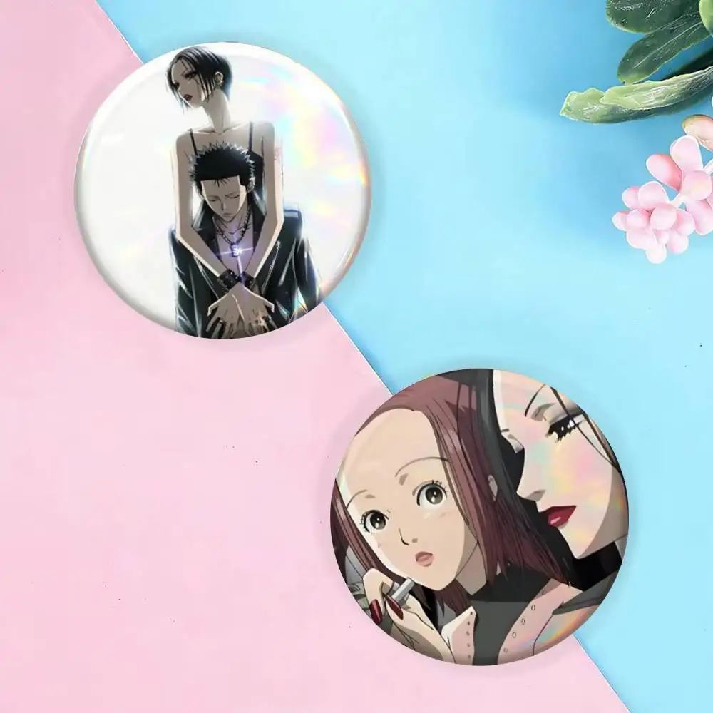 Anime NANA Badges 25 32 44 58 75 Mm Round Cosplay Pin Bag Decor Fans Collect Friends Gifts Brooch Souvenir view 5