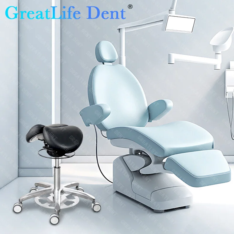 

GreatLife DeLifting вращающееся компьютерное сиденье-седло для стоматолога, эргономичное кресло-седло для красоты, медицинской медсестры, татуировки, адаптивное кресло вперед