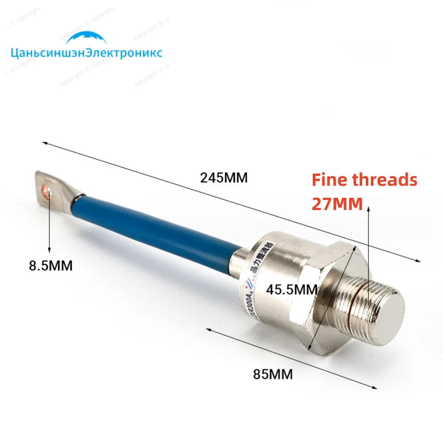 ZX300A  ZXS300A Positive Electrode ZXR300A Negative Electrode Fine Thread 27MM Generator Rectifier Rotating Diode 300A 2000V