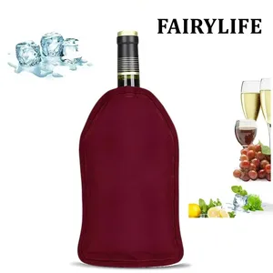 Weinkühlung Klammer Eisbag Picknick Getränk Nylon Wein Kühlschrank Weichstange Bar Plampanhe Weinflasche Kupfer 10 Hauptverkaufstasche für Wein - №3