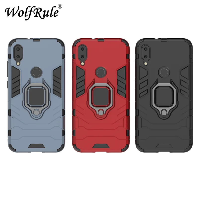 For Xiaomi Mi 9 Case TPU Hard PC Xiaomi Mi9 Case Ring Holder Stand Magnetic Armor Case For Xiaomi Mi 9 SE Mi9 Phone Fundas 6.39\