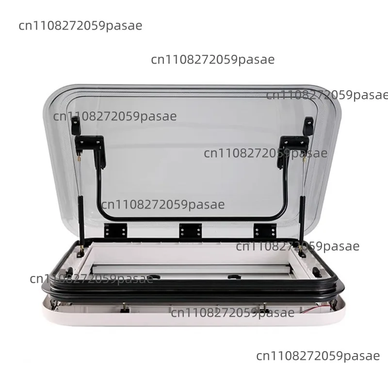 Large Caravan RV Skylight Roof Vent 3-Size With LED Light 500/700/800 X 500Mm Cut Out For Motorhome