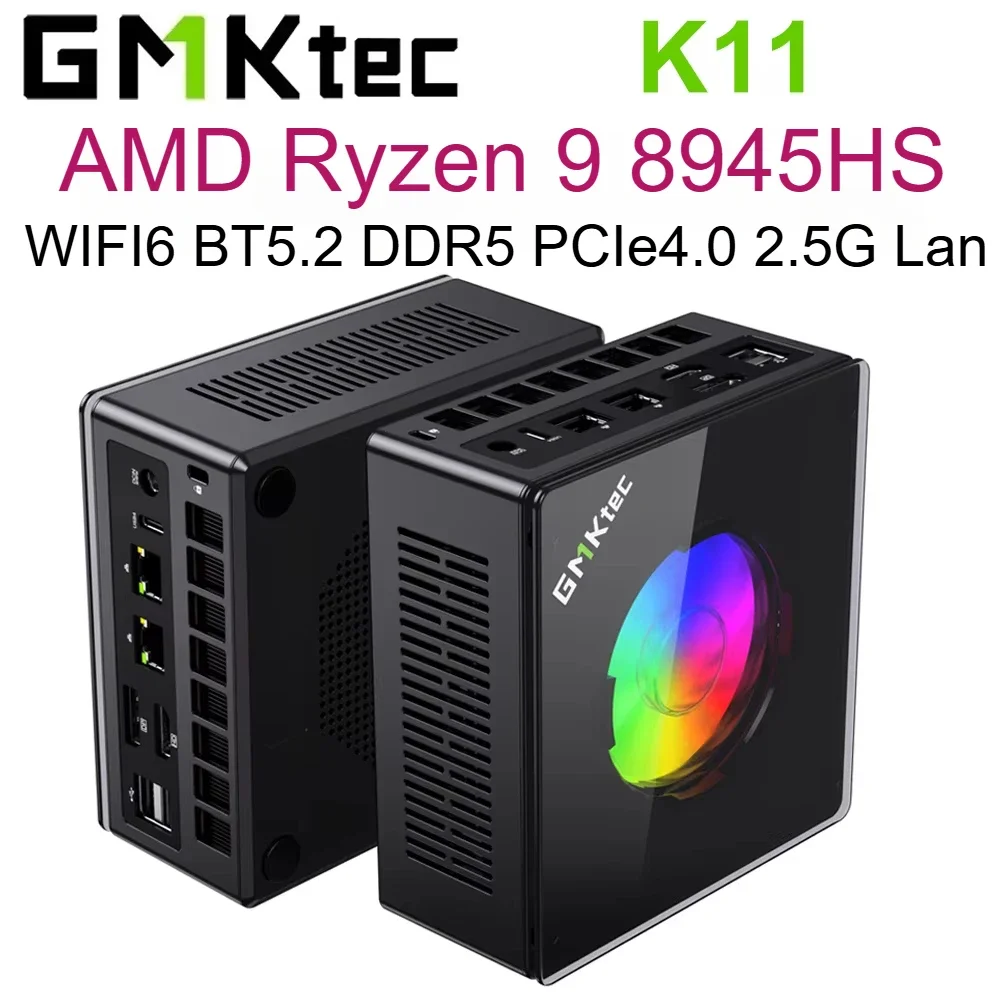 GMKtec K11 AMD Ryzen 9 8945HS Mini PC Review: The Ultimate Ryzen GMKtec K11 AMD Ryzen 9 8945HS Mini PC Review: The Ultimate Ryzen