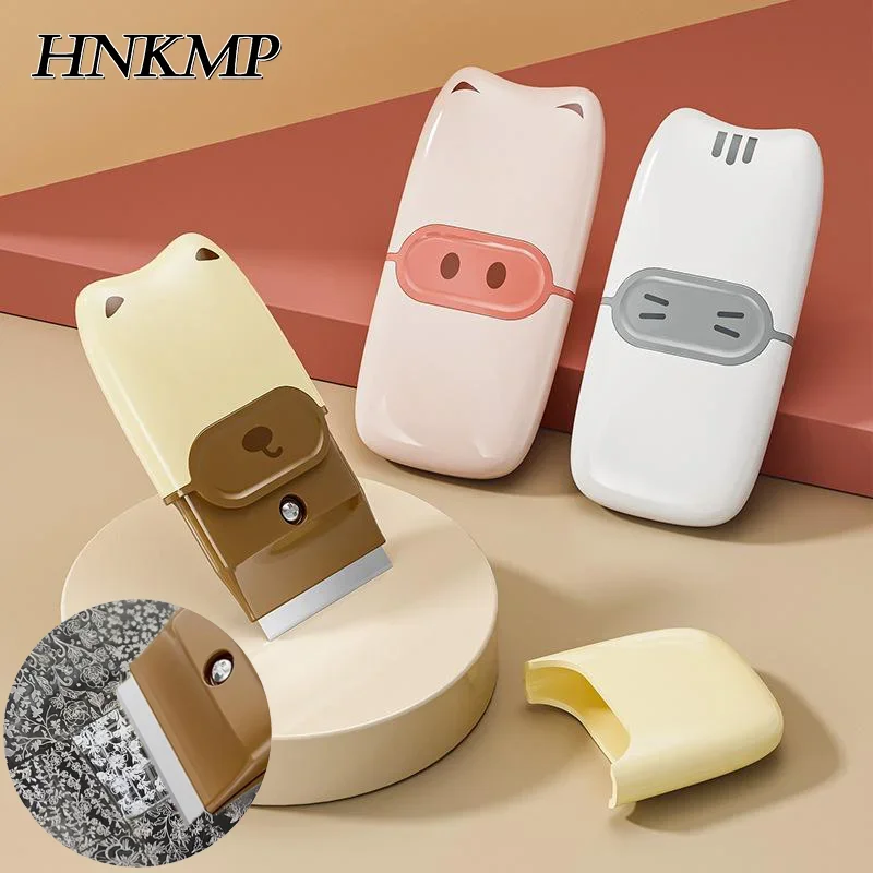 Nail Art stempelschraper Multifunctionele reinigings- en lijmverwijdering Spatel Nail Printing Template Tool