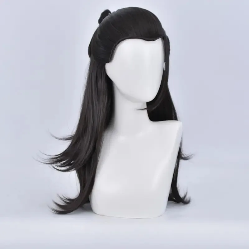 

Black Straight Short Wig for Geto Suguru Cosplay From Anime Jujutsu Kaisen Synthetic Heat-Resistant Hair