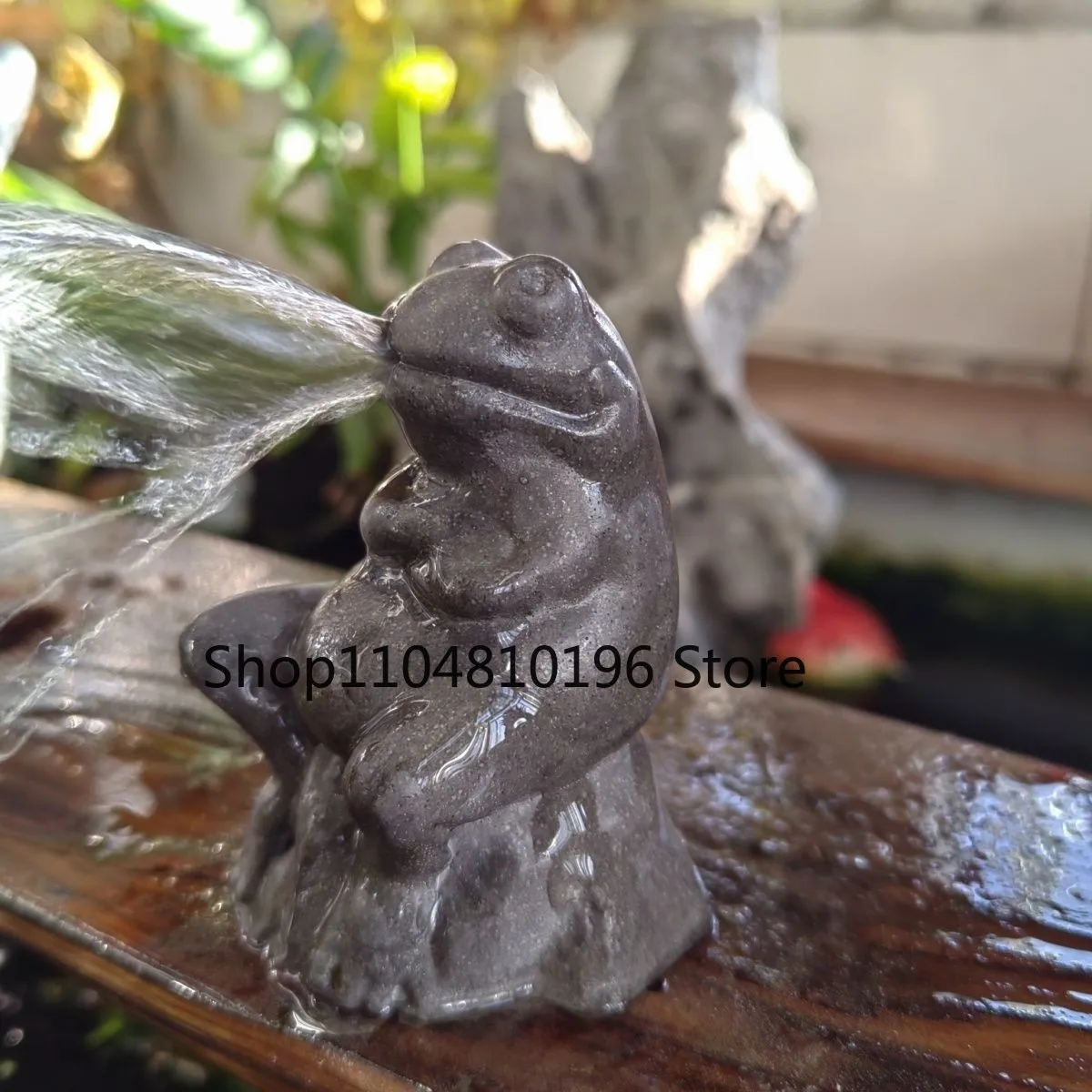 Artificial Stone Ornament With 8mm Tube Aquarium Decor Water Feature