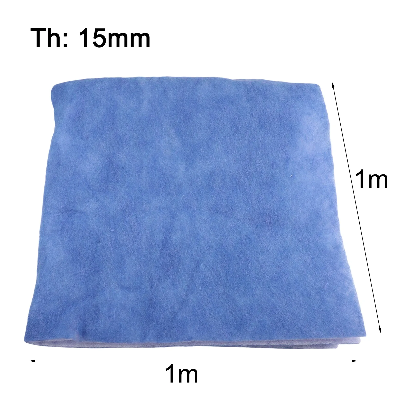 For Air Conditioner 1x1m Air Filtration Industrial Filtration 1m X 1m X 20mm Heat Resistant Long-Lasting Material