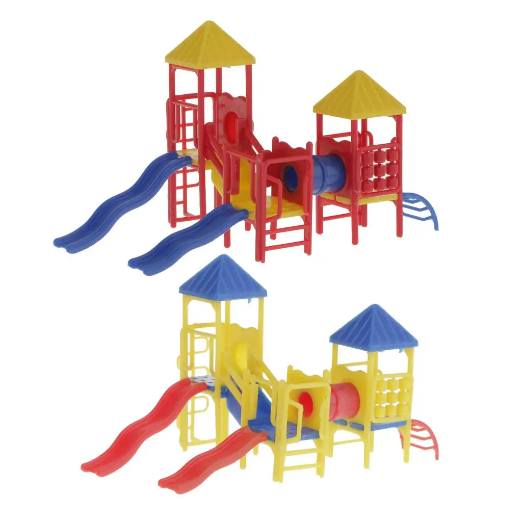 1:150-1:200 N Kids Facility Playground Model Building Scenery Layout