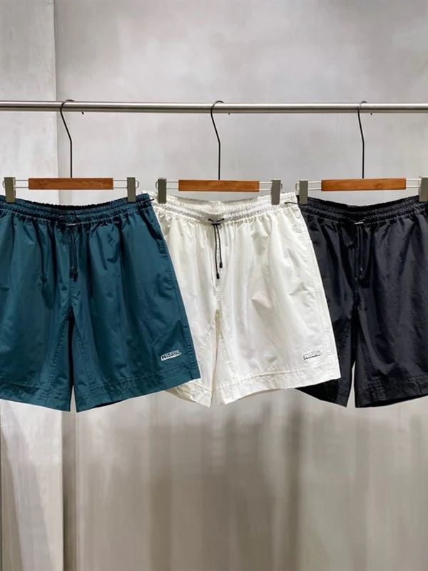 

High-End Lightweight Qui-Dry Outdoor Function Sports Beach orts Men's American Casual Loose Five-Quarter Mid-Pants Trend ...