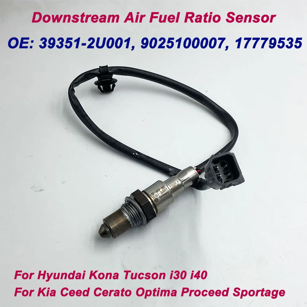 Rear Air Fuel Ratio O2 Oxygen Sensor 39351-2U001 393512U001 For Hyundai Kona Tucson i30 Kia Ceed Cerato Optima Proceed Sportage