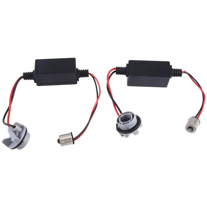A73E-1156 LED Light Fault Decoder Turn Signal Lamp Fault Eliminator Resistor Decoder Durable Easy Install