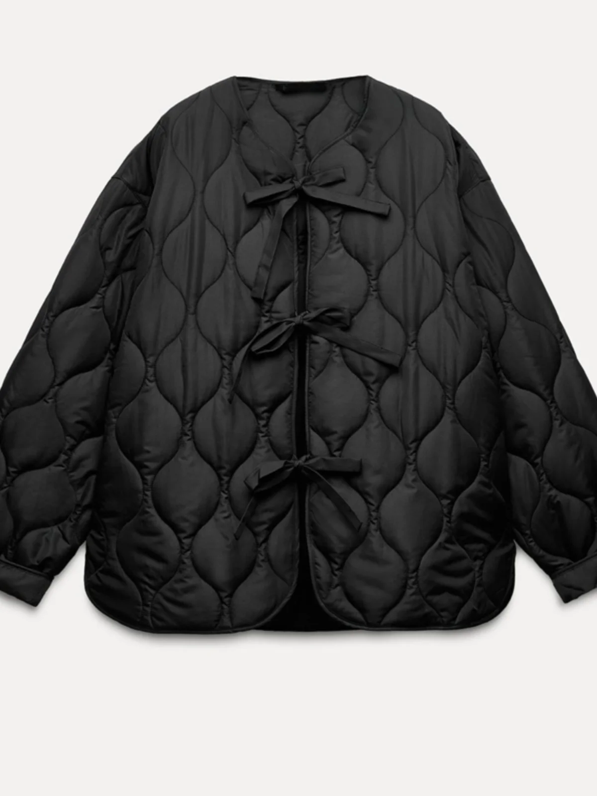 

Легкая хлопковая стеганая куртка для женщин, зимнее пальто свободного кроя с узором, с длинными рукавами, на пуговицах, с наполнителем, другие модели