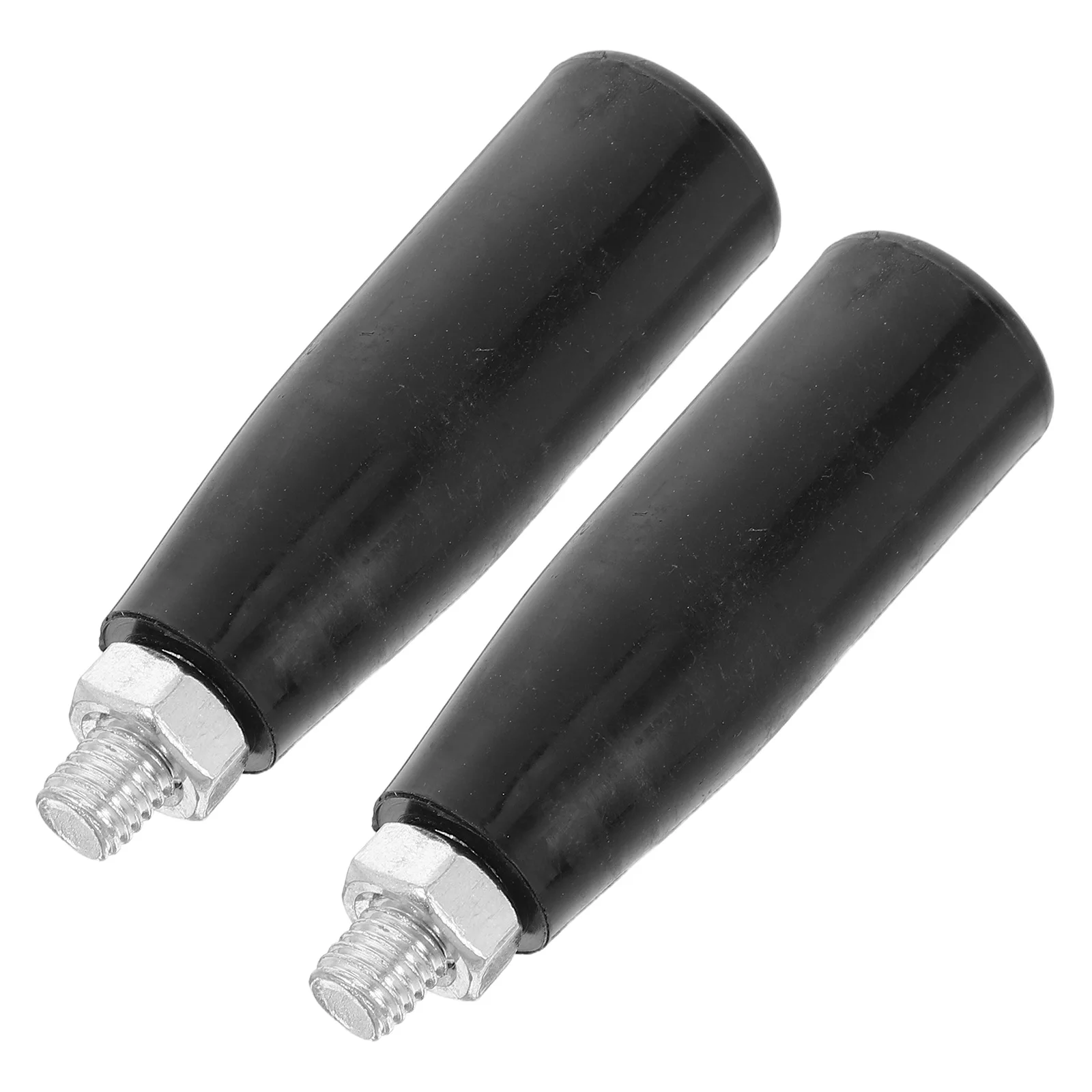 

2pcs Metal Revolving Handle M8 Precision Threaded Machine Handwheel Grip For Welding Printing Industrial Equipment
