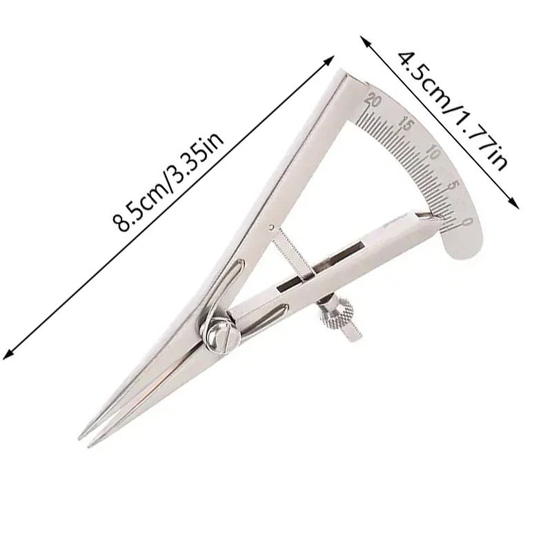 Double Eyelid Measuring Ruler Cosmetic Stainless Steel Surgery Equipment Eye Scale Ophthalmic Instruments