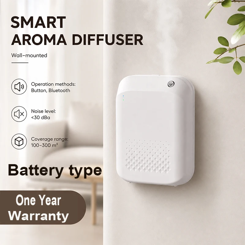 namste-smart-aroma-diffuser-for-home-fragrance-diffuser-coverage-300m³-electric-button-bluetooth-control-essential-oil-diffuser