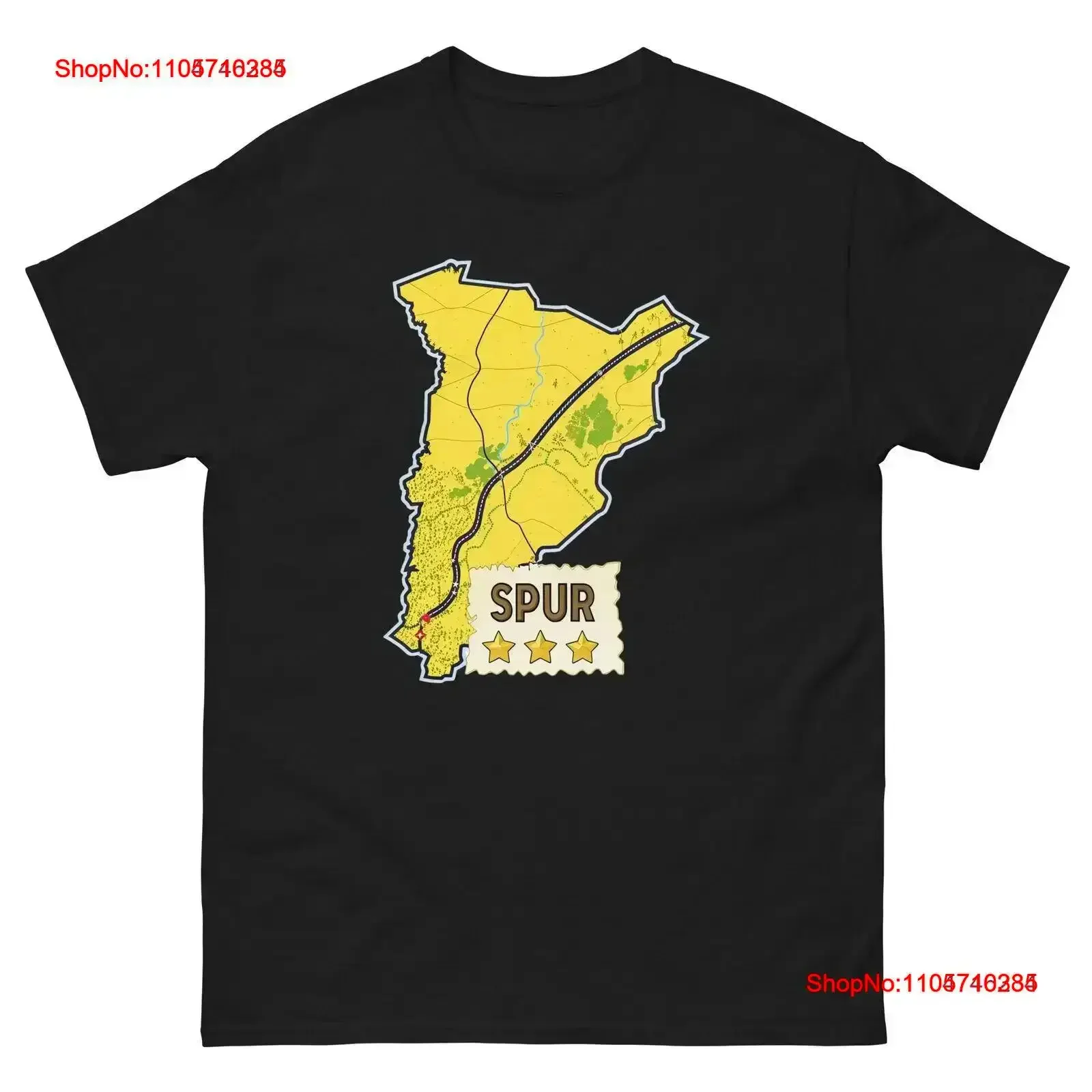 Spur Geographical Landscape Location Scenery T Shirt vintage Washed Soft streetwear Casual designer clothes vintage Washed