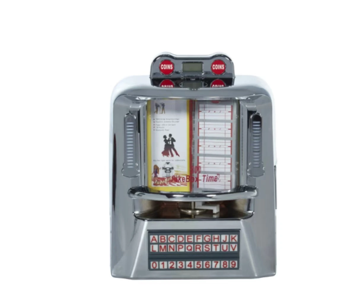 Mini Desktop Jukebox True Jukebox Features with Radio  Playback & Bluetooth Consumer Electronics