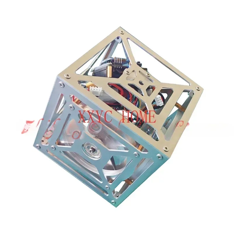 Self-balancing cube, flip in any direction, single-point and one-sided flip cubli momentum inertia wheel, cube balance wheel