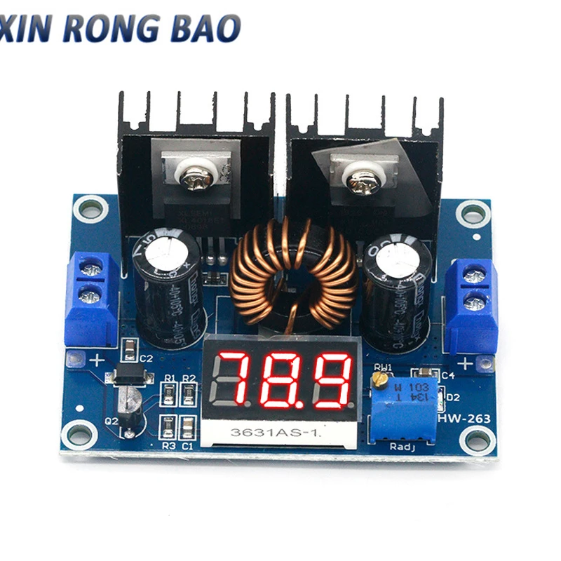 1PCS XH-M404 DC 4-38V 8A Voltage Regulator Module Digital PWM Adjustabl DC-DC Step Down Voltage Regulator XL4016E1