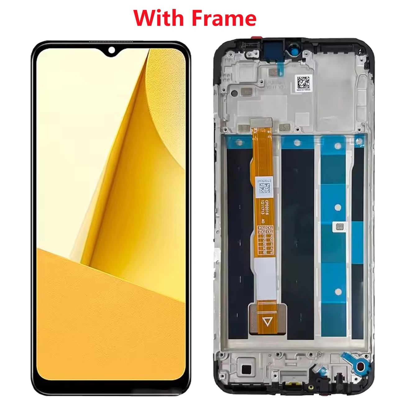 Mobile Phone LCD Display For Vivo Y16 Full With Frame V2204 V2214 Touch Screen Digitizer Replacement Repair Parts