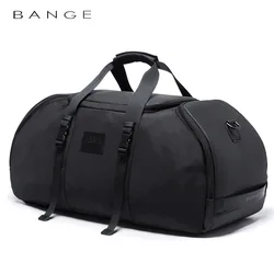 Bolsa de gimnasio BANGE para hombre, Maleta, mochila multifunción, grande, impermeable, antimanchas, bolsa de lona para hombre, bolsas de equipaje de mano de viaje, nuevo