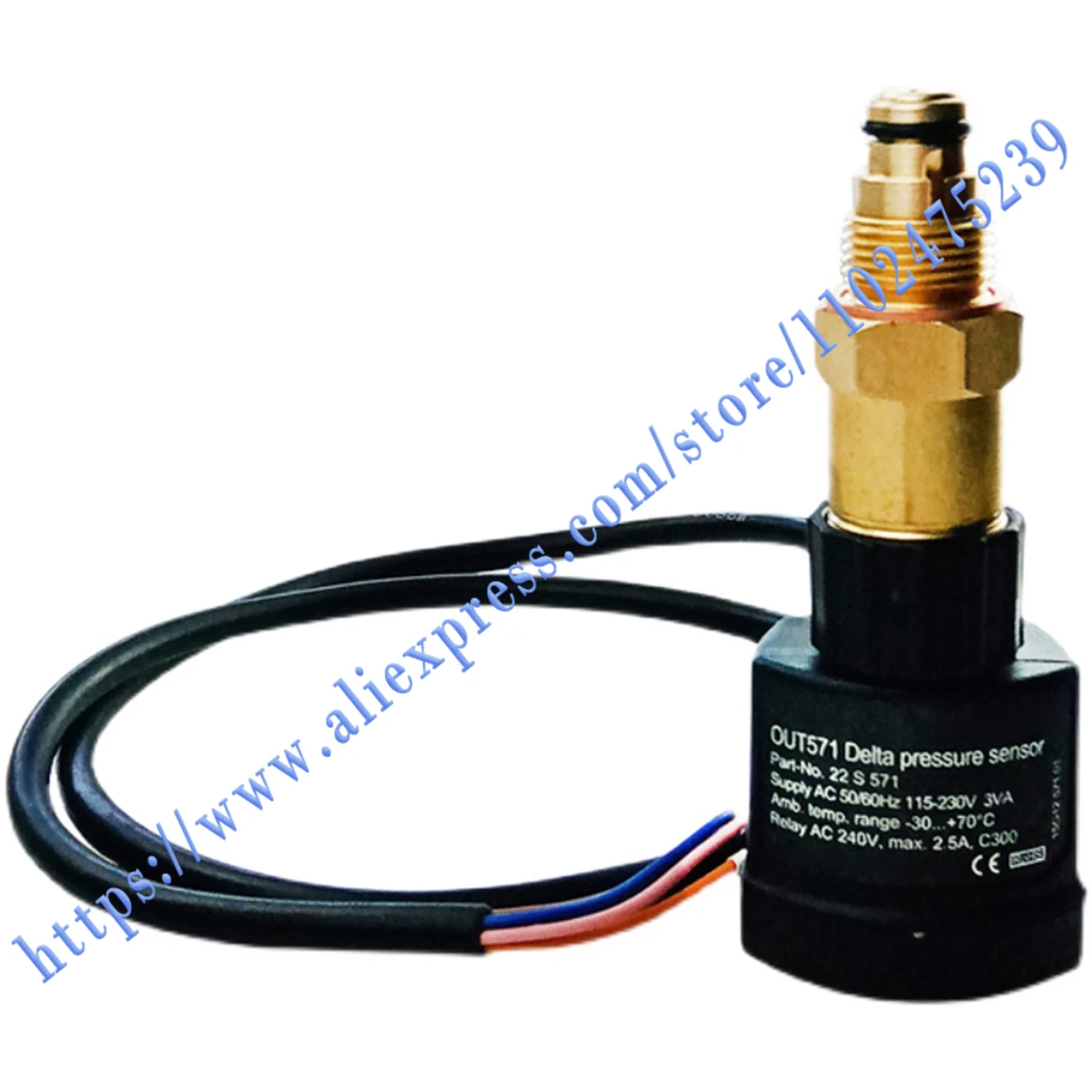 OUT571 34731711 Electronic oil pressure difference controller  Brand new original, One Year Warranty，Take photos on site