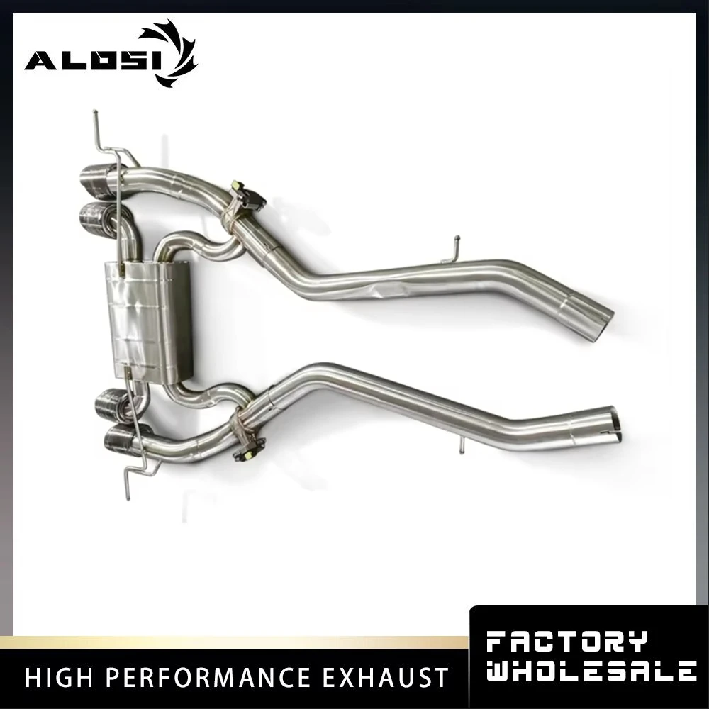 Intelligent Valve cat Back Exhaust For BMW M3/M4 G80/G82 3.0T 2019-2023 High Performance Exhaust Modification Perfect Installati