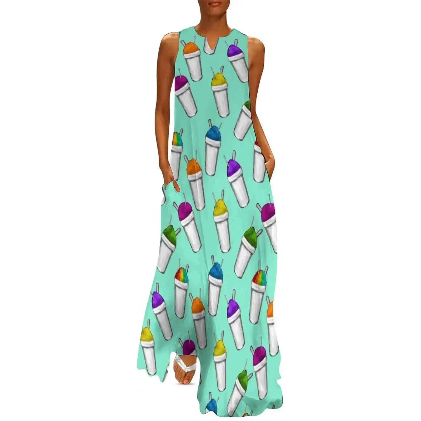 

Louisiana Snoball Long Dress Women's summer dress birthday dresses for women dresses for woman Dress