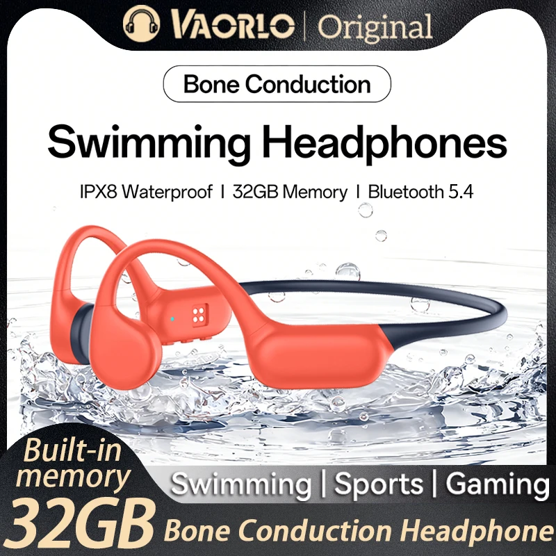 

Bluetooth 5,4 наушники с костной проводимостью IPX8 водонепроницаемый MP3-плеер Hi-Fi ушной крючок беспроводные наушники с микрофоном гарнитура для плавания