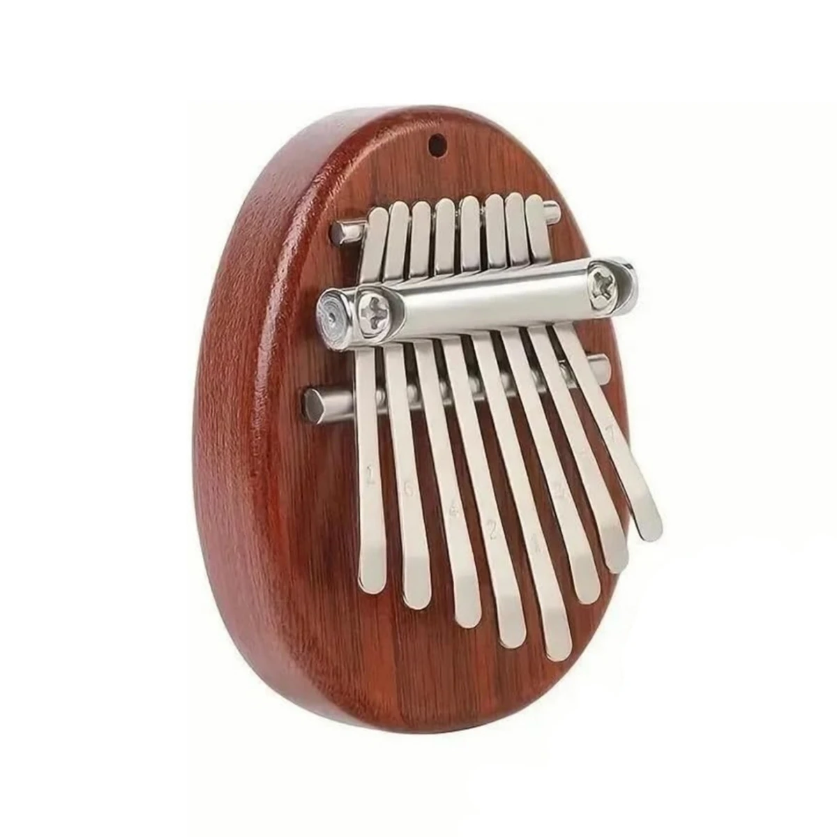 Mini Kalimba 8 Key Thumb Piano Water Drop Style - Portable Cute Musical Instrument for Kids & Adults - Perfect Exquisite Gift