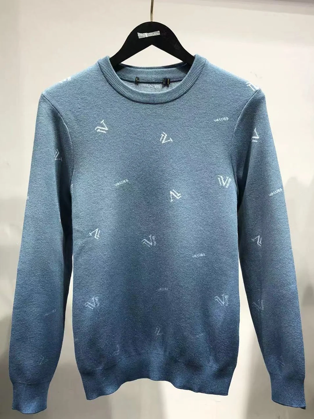 

Men's round Ne Knitted Sweater adient Color Wool Blend Base Layer irt Comfortable Soft Casual Sle Long Sve Coat