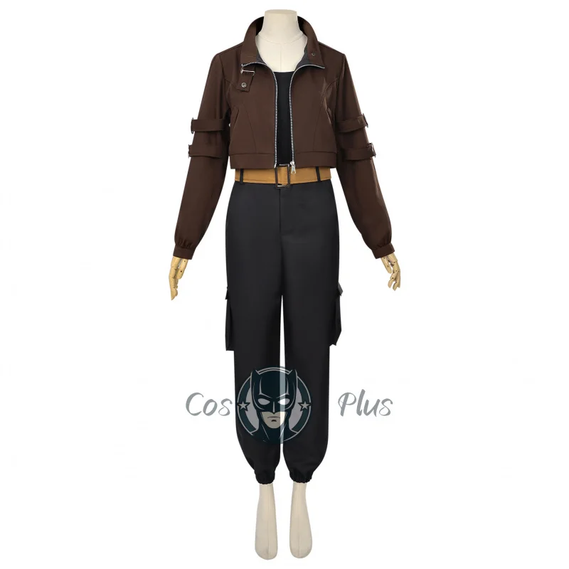 Luye la leyenda de Hei 2 Cosplay Anime película disfraz Chocolate traje de vuelo chaqueta Punk pantalón cinturón Y2K moda Cos fiesta de Halloween