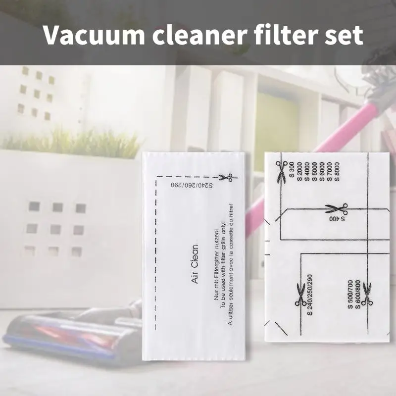 N58D Набор из 16 сменных фильтров для машин для мытья полов Фильтр для пылесоса