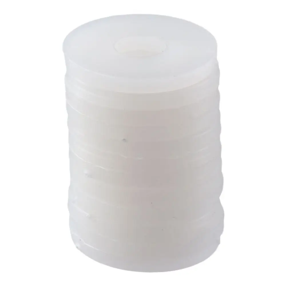 Guarnizioni in Silicone da 100 pezzi guarnizione a Base spessa a punta piatta per pistole a spruzzo per vernice Airless