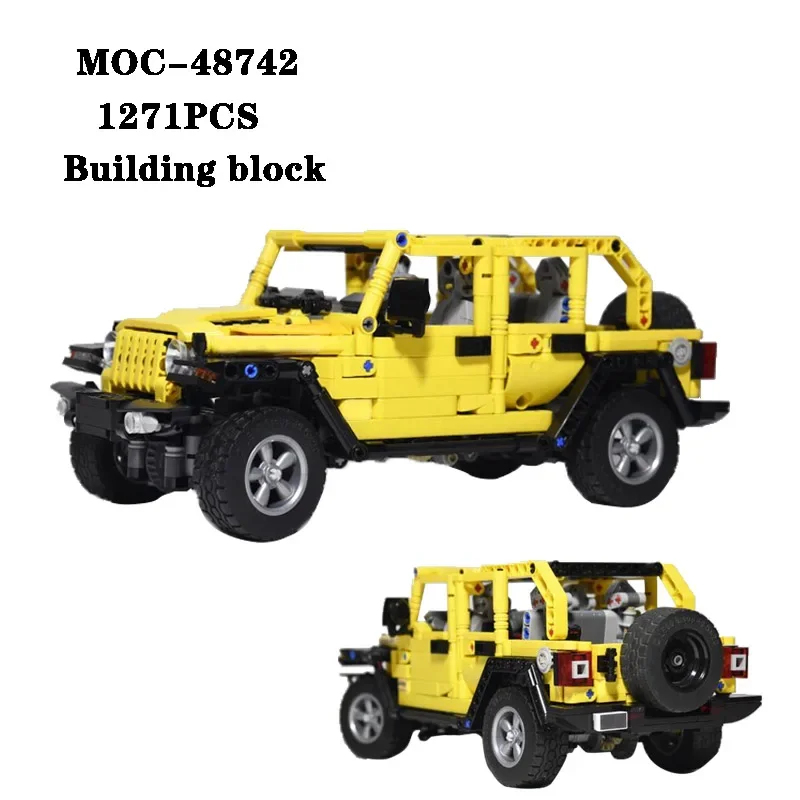 

Classic Building Block MOC-48742 Off-road High Difficulty Splicing Toy 1271PCS Adult and Children's Toy Birthday Gift