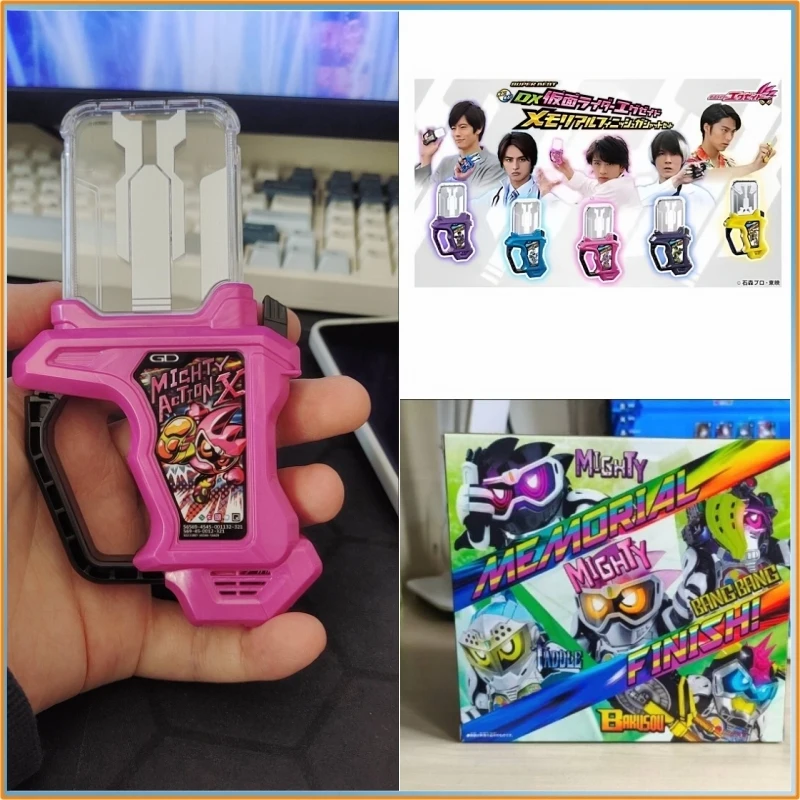 NEW Bandai Sb Dx Kamen Rider Ex-Aid Brave Final Memorial Set - 5-Person Final Gashat Cosplay Prop Toy GIft