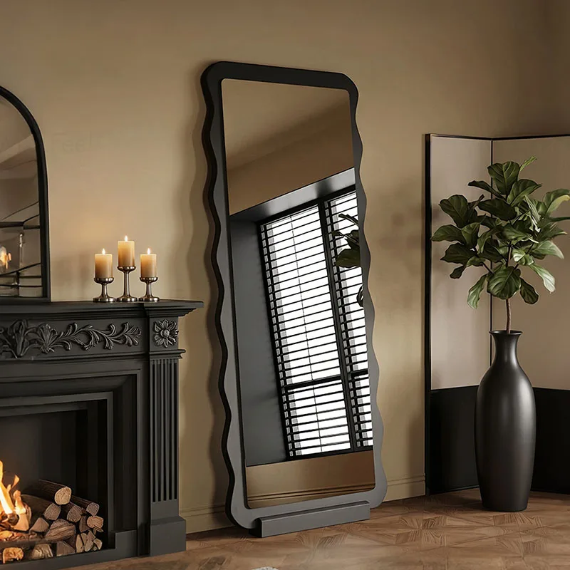 Big Long Mirror Moving Modern Living Room Standing Full Body Girls Luxury Bathroom Floor Mirror Funky Espelhos Home Products