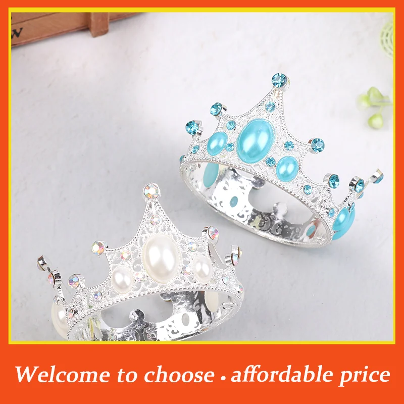 *Mini Metal Crown Model Decorating Cotton Doll Retro Crown Headwear Toys Ornaments For Baby Doll Dress Fashion Doll Accessories