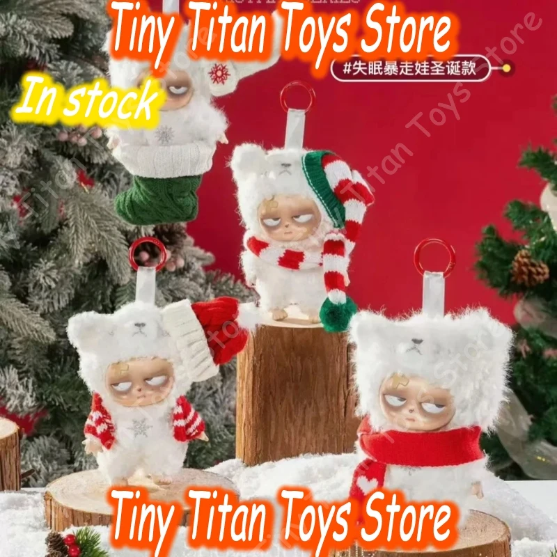 

Коллекционная виниловая фигурка Grumpipi Christmas Sleepless Doll: серия Mystery Blind Box – идеальный сюрприз для безсонных ночей, праздничный подарок для детей.