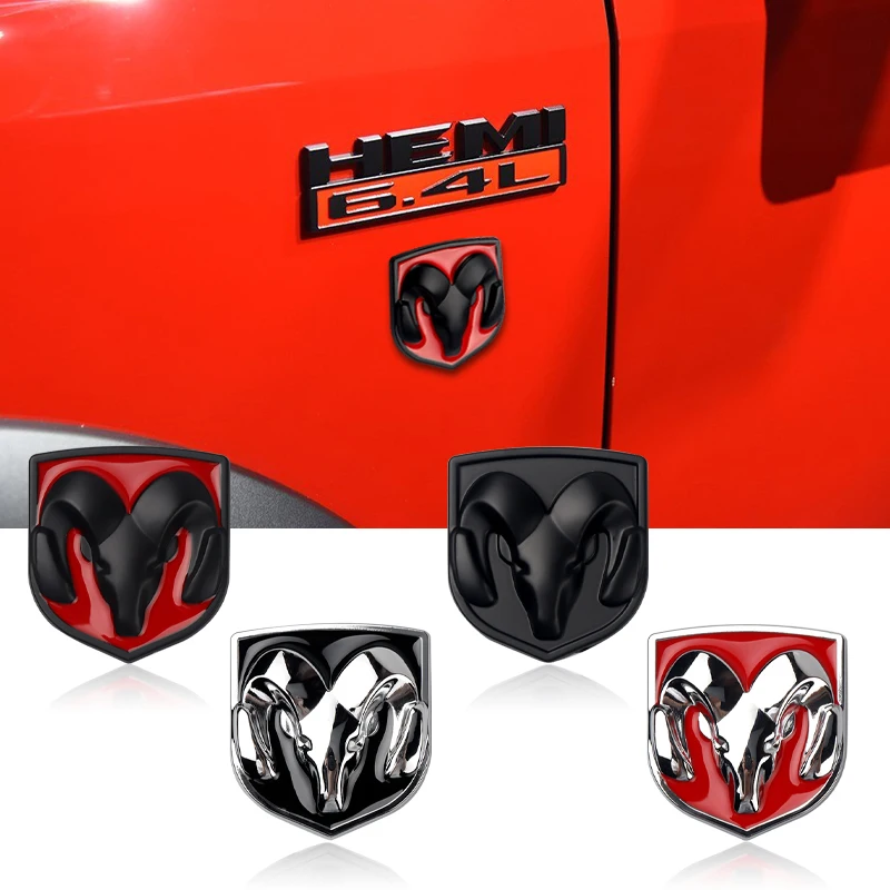 Estilo do carro decoração de metal 3d crachá adesivo auto personalizado decalque acessórios exteriores para dodge durango calibre dakota neon sxt