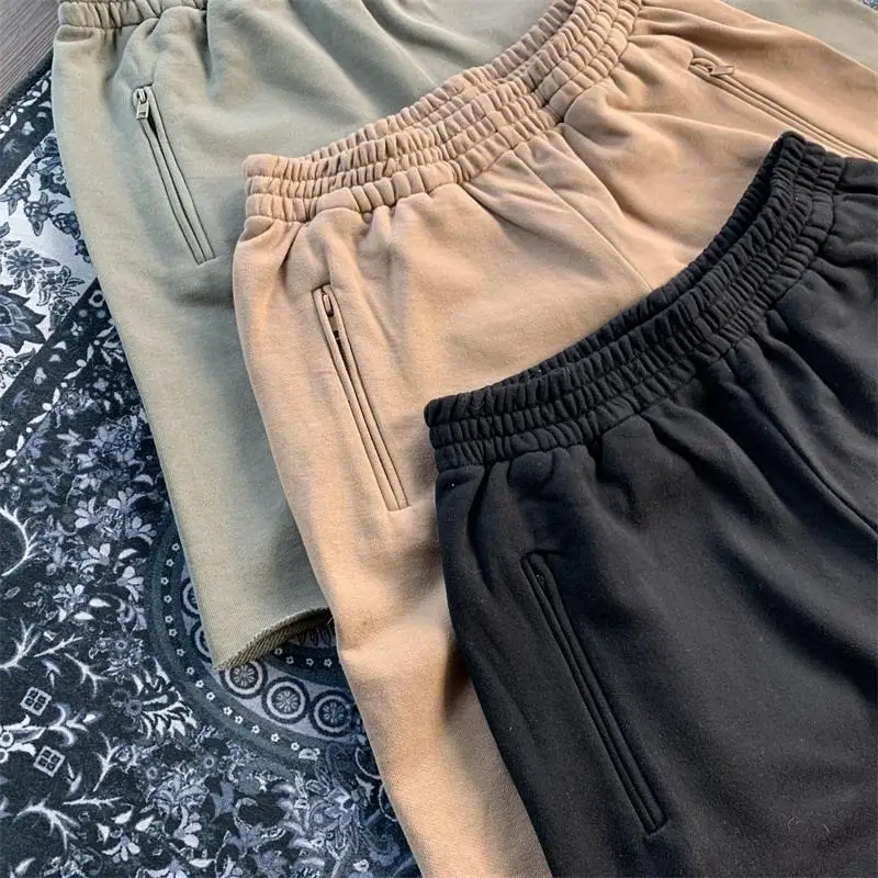 

Kanye Season Sixth Generation Color orts Свободные повседневные брюки ex High Street Sle Летняя молодежная активная одежда