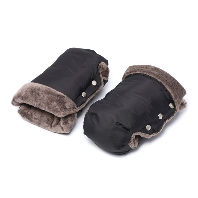 1 Pair Windproof Hand Muff for Prams Winter Warm Baby Stroller Gloves Waterproof Mittens Outdoor Strollers Hand Warmer