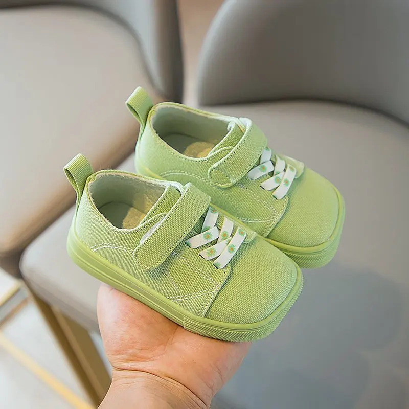 Zapatillas de deporte para niños y niñas, zapatos planos clásicos con dibujos animados, ASD1