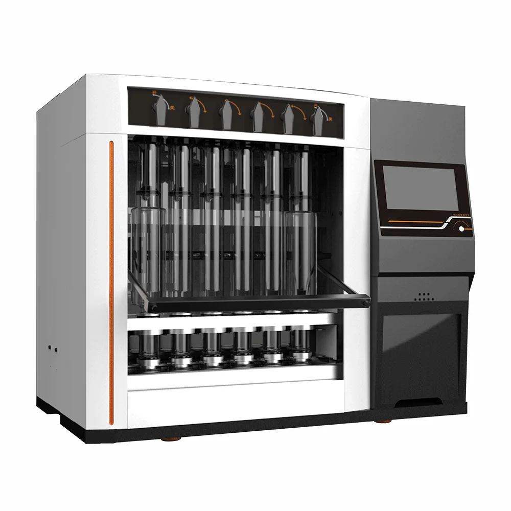 DW-F800 Laboratory Automatic Testing Crude Fiber Potential Analyzer Animal Feed Food Grain Fiber Analyzer