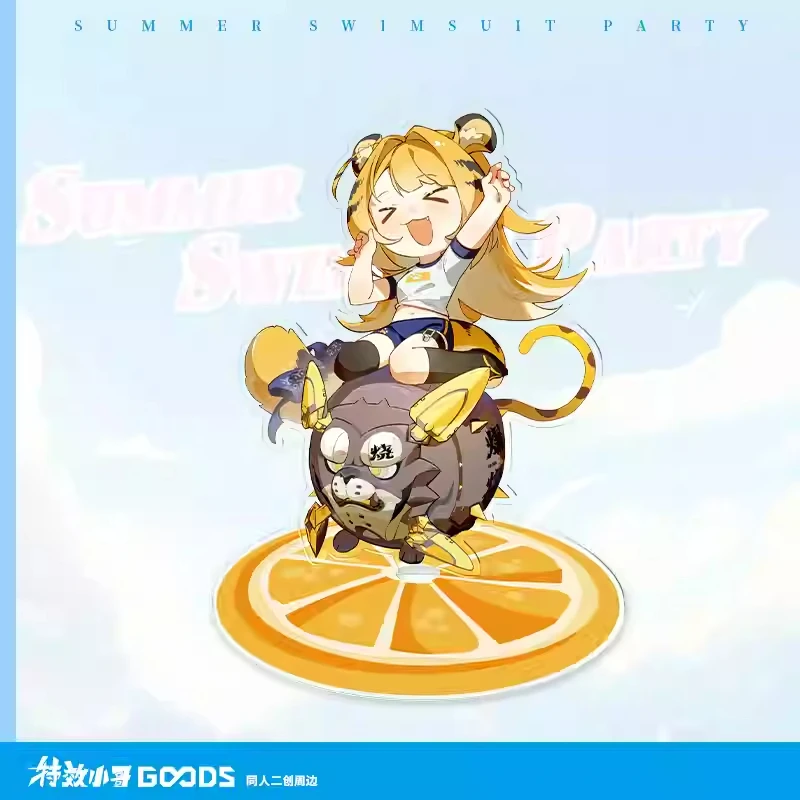 Anime Zenless Zone Zero Hoshimi Miyabi Yixuan Ju Fufu Astra Yao Acrilico Rotante piccolo Segnale In Piedi Accessori Regalo Cosplay