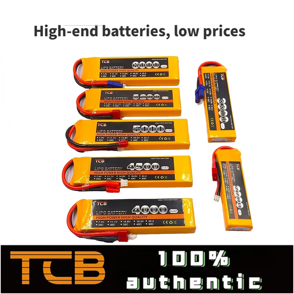 

5S 18.5V LiPo Battery 2200 3300 3800 4200 5200 6000 10000 16000mAh Batteries For R. C Airplane Quadrotor Car Boat Dro