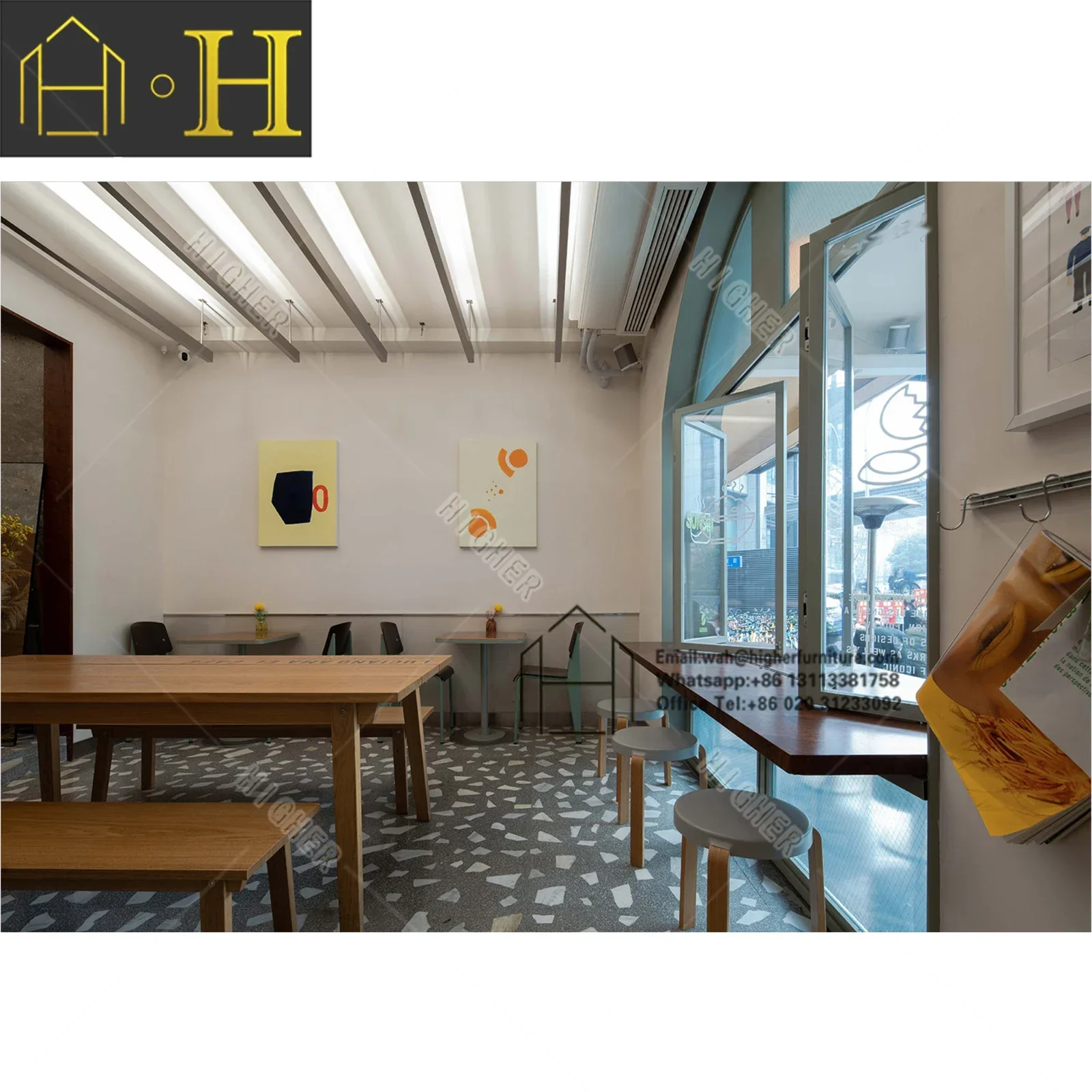 

Custom Luxury Restaurant And Bar Design Catering Restaurant Bench And Chair Sets